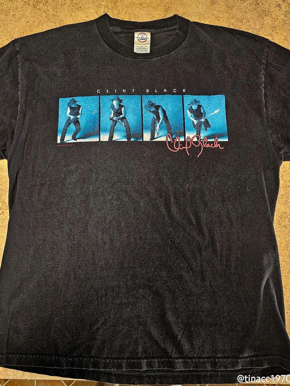 Clint Black Authentic Band Tee